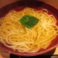 神楽坂 久露葉亭 - うどん（温）