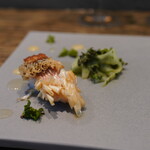 レヴォ - 甘鯛ウロコ焼きとウドと花山椒