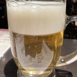 呑処ひろし - 生ビール