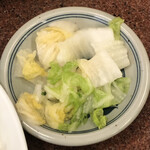 三ちゃん食堂 - 漬物