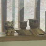 蕎麦切 ゆる里 - フクロウの置物が有りました