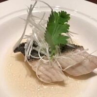 中国料理 桃李 - 白身魚の老酒香り蒸し