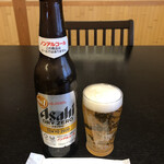 鶴べ別館 - ノンアルコールビールが良く冷えて咽喉が良く美味い。
