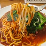 スパゲッティハウス - 遠慮がちに麺リフト(^_^;)
