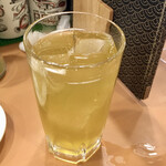 回転寿司 たいせい - 緑茶ハイ390円