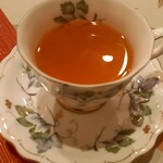 松原亭 - 桃とミントの紅茶