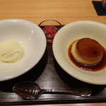 ガンツウ - 2日目カスタードプリンとアイス