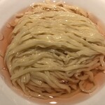 鴨出汁中華蕎麦 麺屋yoshiki - ボタン海老の淡麗手揉みつけ麺