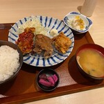 から揚げの天才 - デカから定食