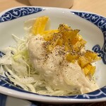 から揚げの天才 - きく芋サラダ