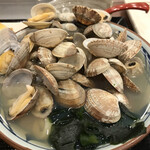 丸亀製麺 那珂店 - あさりうどん(並)¥630