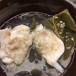 赤坂 菊乃井 - 昼懐石１３３１０円。甘鯛桜蒸し。道明寺と筍を甘鯛と桜の葉で包んで蒸したものです。銀餡がしみじみと美味しく、甘鯛の甘さを引き出して、とーっても美味しかったです（╹◡╹）（╹◡╹）