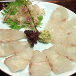 らんまん - スズキの刺身