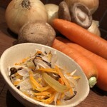 Basic Shiitama Carrot Boiled Layered