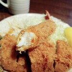 おいしんぼ - エビフライの断面