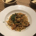 フンギ堂 - タコのトマトソース 