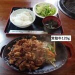 笠間苑 - まかないランチ1000円