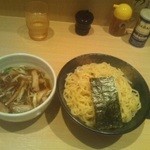 Shinasobaippongi - 鶏魚介つけめん（麺2倍）\900