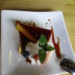 Bakery&Trattoria ISAMU - 食後のデザート…パンプキンプリン♪