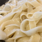 らぁ麺 紫陽花 - 麺アップ(メニュー外の時のもの)