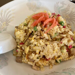 味処 十三里 - パラパラじゃ無いけどこの炒飯旨いよ！