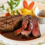 S.S.コロンビア・ダイニングルーム - 2021.4 黒毛和牛フィレ肉のステーキ、赤ワインソース