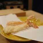 勢麟 - 蟹の天ぷら