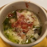 キノピオ・カフェ - スーパーキノコ・ピッツァボウル ～マッシュルーム入りトマトソース～②