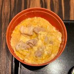 鳥良 - 親子丼御膳 ¥1,078 の親子丼