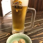 個室居酒屋 イザカヤラボ - 一番搾り