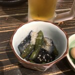 IZAKAYA Lab - 揚げナスとインゲン