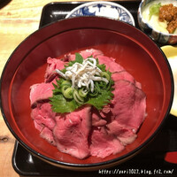 肉炭馨 和衷 - ランチ：ローストビーフ丼
