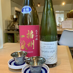 蕎麦に銘酒 蔵美庭 - 選んで貰った日本酒　二巡目