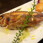 オイノス - 本日のお魚（イサキ）の石窯グリル