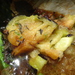 肉魚ダイニング　艶吉 - なす揚げ浸しアップ