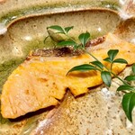 鮨 竜介 - 2021.3.  桜鱒の幽庵焼き
