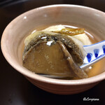 日本料理 新茶家 - 中には丸々一個分の鮑