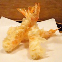 天兼 - 才巻海老の天ぷら　３尾