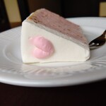 サッポロ珈琲館 - 桜のシフォンケーキ