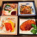 三栗 - 初めての松花堂弁当