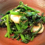 菜根譚 北海道中華 - えびと青菜のさっぱり和え（580円）