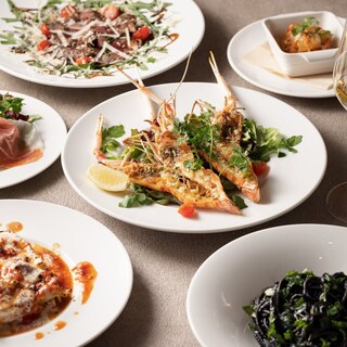 洗練されたイタリア料理