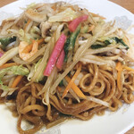 新華園 - 同僚の皿うどん♪