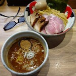 自家製麺 つきよみ - 特製魚介とんこつつけ麺