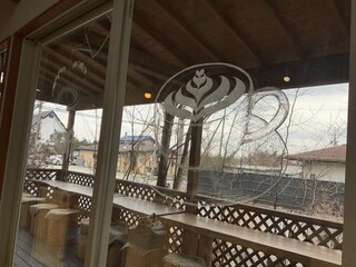 軽井沢焙煎所 - 焙煎所スタッフにカフェの絵を描いてもらっています！