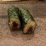 にぎりの一歩 - 涙➰山葵の効いた干瓢巻き
