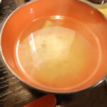 田舎の台所 零壱 - 味噌汁