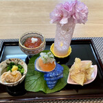 御料理 ひさまつ - 八重桜の八寸