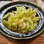 御料理 ひさまつ - 蕗の薹のご飯