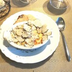 La Brianza - トリュフグラタンピエモンテ風イタリアウンブリア州産サマートリュフ。トリュフたっぷり♪歯触りと香り～